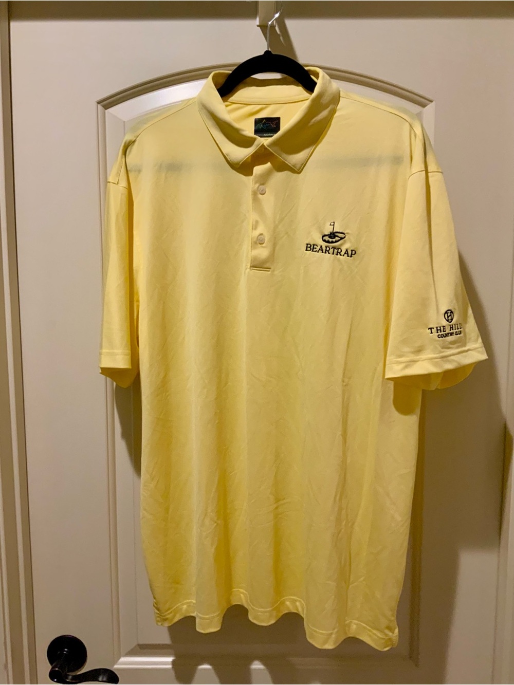 Greg Norman Yellow Beartrap Polo